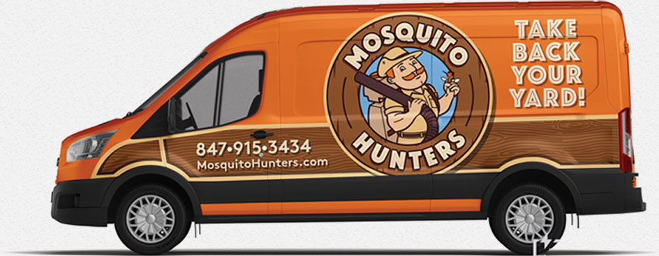 Mosquito Hunters service van